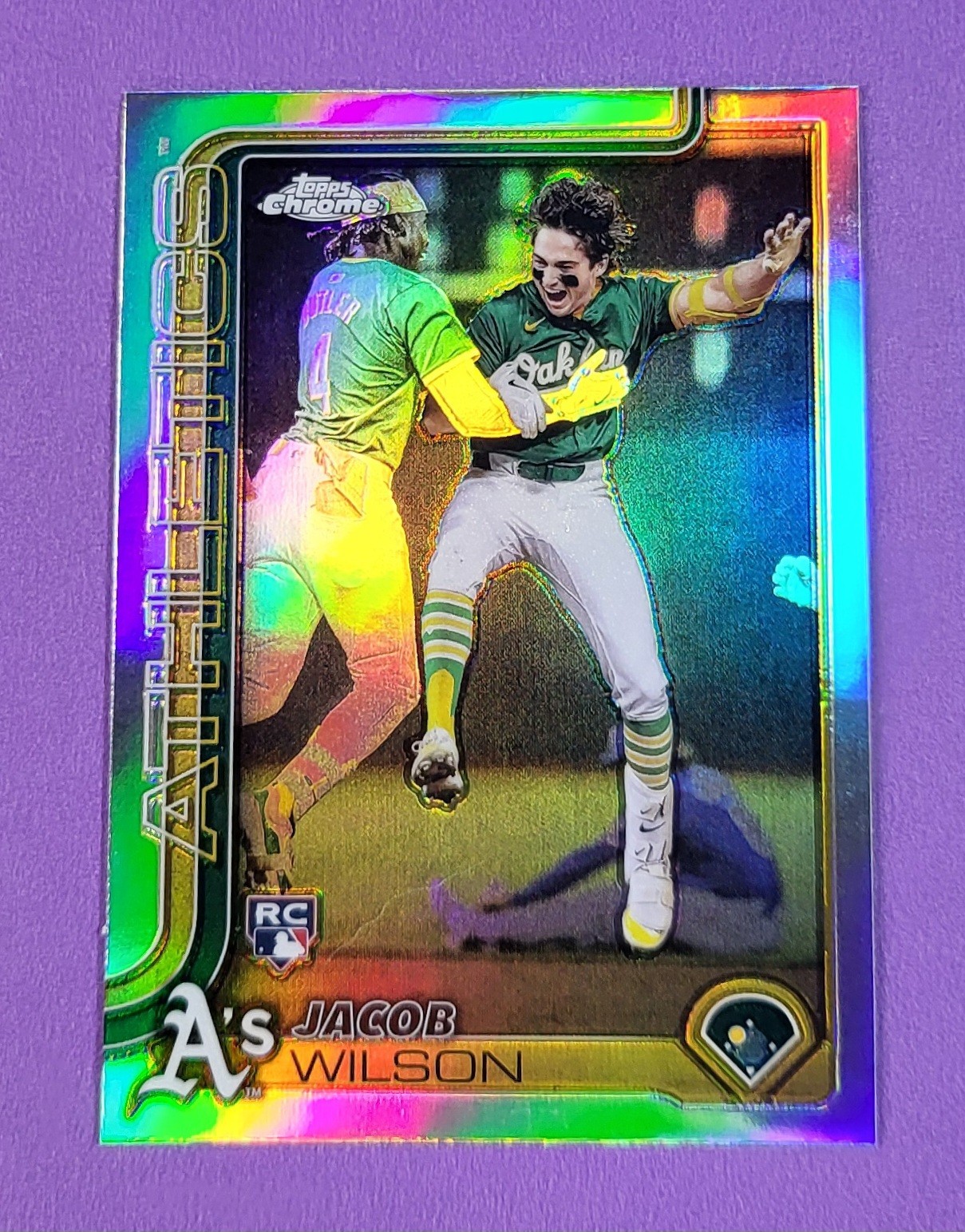 2025 Topps Chrome | IMAGE VARIATION SP RC #96 | JACOB WILSON