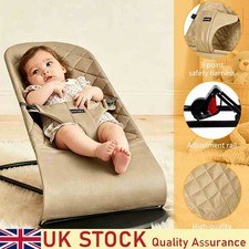 Baby Bouncer Balance Durable Infant Chair Rocking Seat Foldable UK