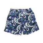 Far Afield Swim Shorts Mens 2 Medium M Blue Printed Recycled Lined Swimming BNWT
