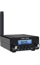 0.5W 0.1W Long Range FM Transmitter with LCD  3.5Mm Audio Cable - Ideal for Dri