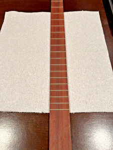 Cigar Box Guitar FretBoard (exotic Padauk)