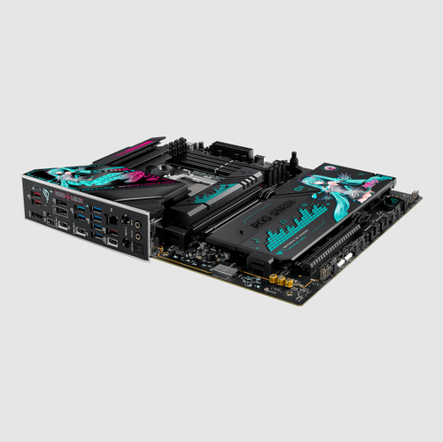ASUS ROG STRIX X870E-H Gaming WiFi 7 Hatsune Miku Edition AM5 DDR5 PCIe 5.0 ATX - Picture 8 of 12