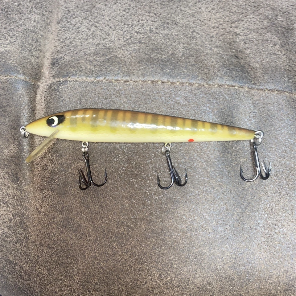 #565 De colección Smithwick Suspending Rattlin' Rogue Cuerpo Marrón/Hueso Gran Color Foto 2 de 3