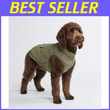 Water-Resistant Dog Jacket - Warm Fleece Interior