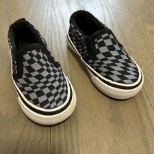 Tommy Bahama Toddler Checkerboard Slip On Shoes Size 5