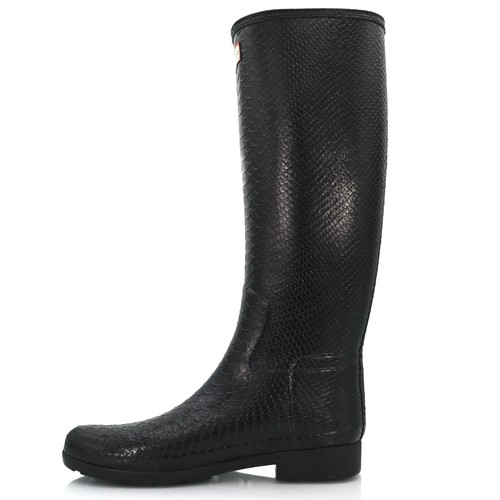 Hunter Boots Women’s Size 11 Tall Snake Print Embossed - Picture 6 of 12