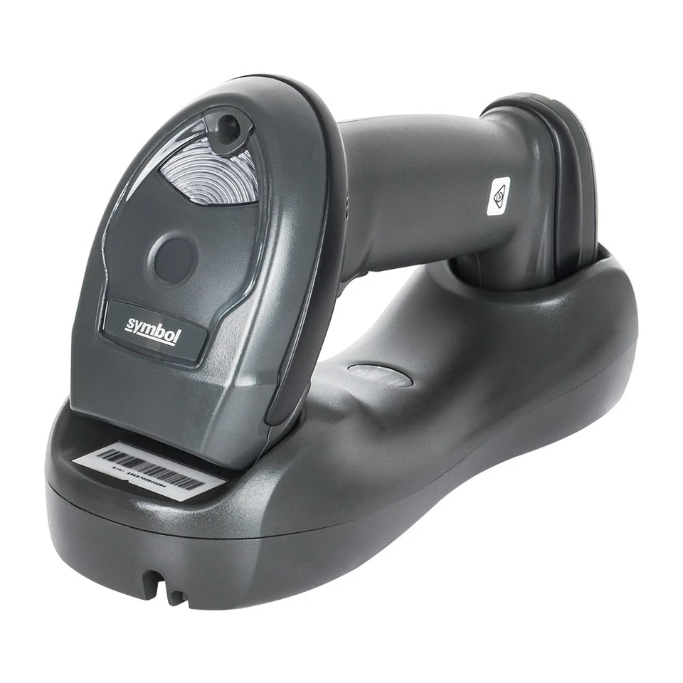 Symbol LI4278-SR20007WR Bluetooth 1D Linear imager USB Barcode Scanner W/ Cradle - Image 2 of 4