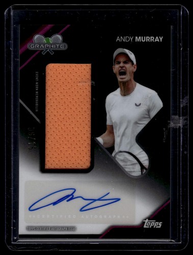 Andy Murray #GSR-AMY 2026 Topps Graphite Signature Relic card