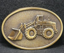 XC01111 VINTAGE 1970s FIAT ALLIS FRONT LOADER HEAVY EQUIPMENT BELT BUCKLE