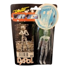 Doctor Who Dapol Action Figure - Cyberman (W9) 1987 - Carded Sealed