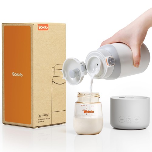 Portable Travel Milk Warmer Pro, Detachable Design for Easily Clean, Portable...