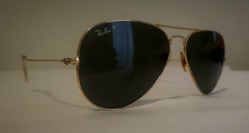 Ray-Ban RB3025 Aviator Sunglasses - Gold - Picture 3 of 4
