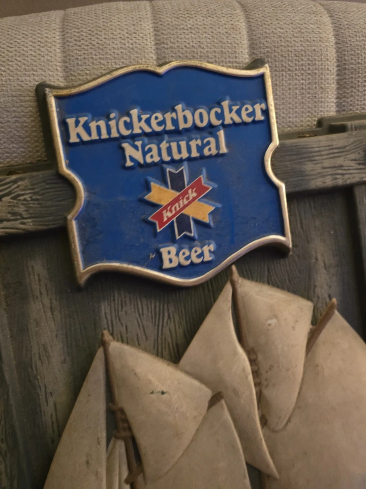 LETRERO DE BIENVENIDA CERVEZA KNICKERBOCKER VINTAGE Foto 2 de 4