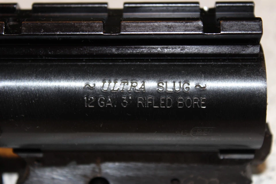 H&R 12 Gauge 3" Ultra Slug Barrel Fully Rifled W Scope Base with forearm - Image 3 of 4