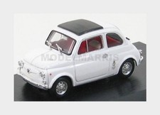 BRUMM R462 Fiat 500 Abarth 695SS 1965 Diecast Model Car 1/43 White