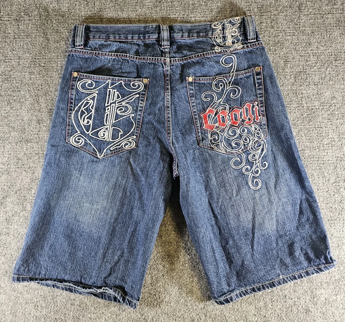 Las mejores ofertas en Pantalones cortos de mezclilla COOGI para