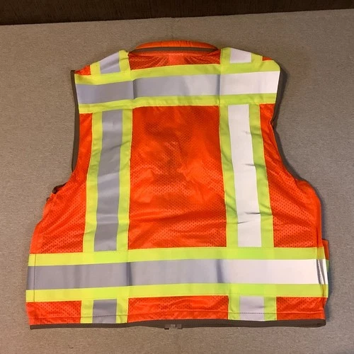 Seco Products Surveyor’s Vest Orange Yellow Size XL image 3