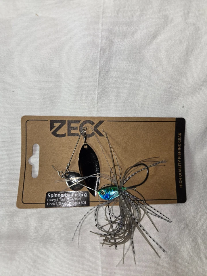Zeck Spinnerbait 15g Bluegill (Not UV-Active) Hook 3/0 Hecht Adventskalender #7