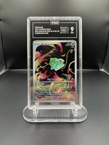 Bulbasaur - Stamped Illustration Rare 133/132 TAG 9