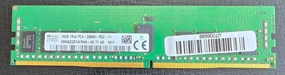 RAM Hynix 16GB DDR4 PC4-2666V ECC RDIMM 1Rx4 HMA82GR7AFR4N-VK Server