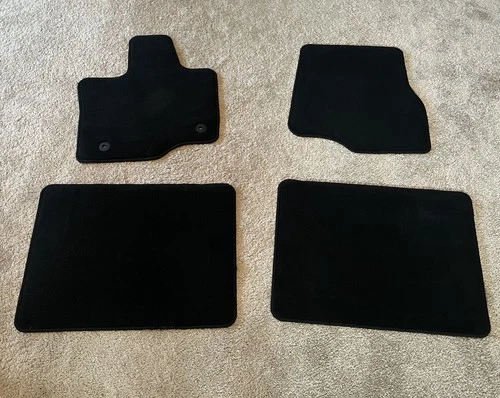FORD 2015-2020 F-150 Crew Cab Cloth Floor Mat Set - Black - OEM - EUC