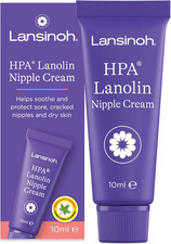 Lansinoh HPA Lanolin Nipple Cream for sore nipple & cracked skin, 100% natural