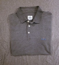 Vivienne Westwood Polo Shirt Gray Grey Mens Large Short Sleeve Orb Logo