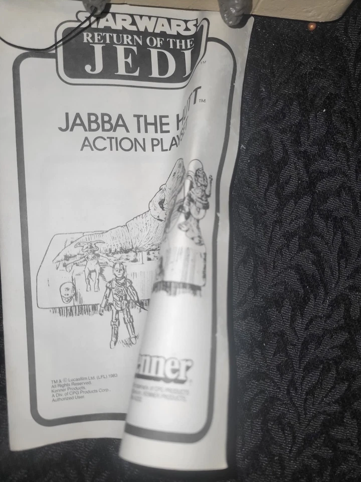 Vintage 1983 Star Wars Jabba The Hutt Action Playset Complete Return of the Jedi - Image 4 of 4