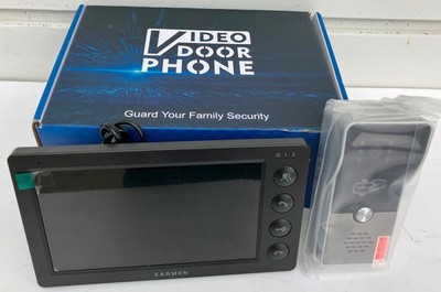 Karmen Video Door Phone Intercom 94705FI  Video-Türsprechanlage NEU!