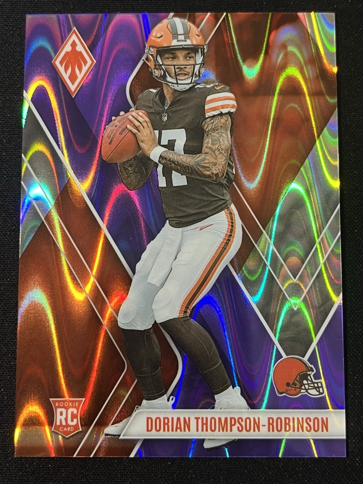 2023 Panini Phoenix #124 Dorian Thompson-Robinson #’d 30/125 RC Browns Rookie QB