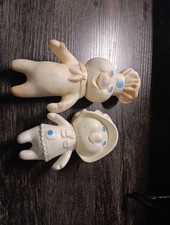 Vintage 71 Pillsbury Doughboy 72 Poppie Fresh Vinyl Figures- Retro Decor Ad
