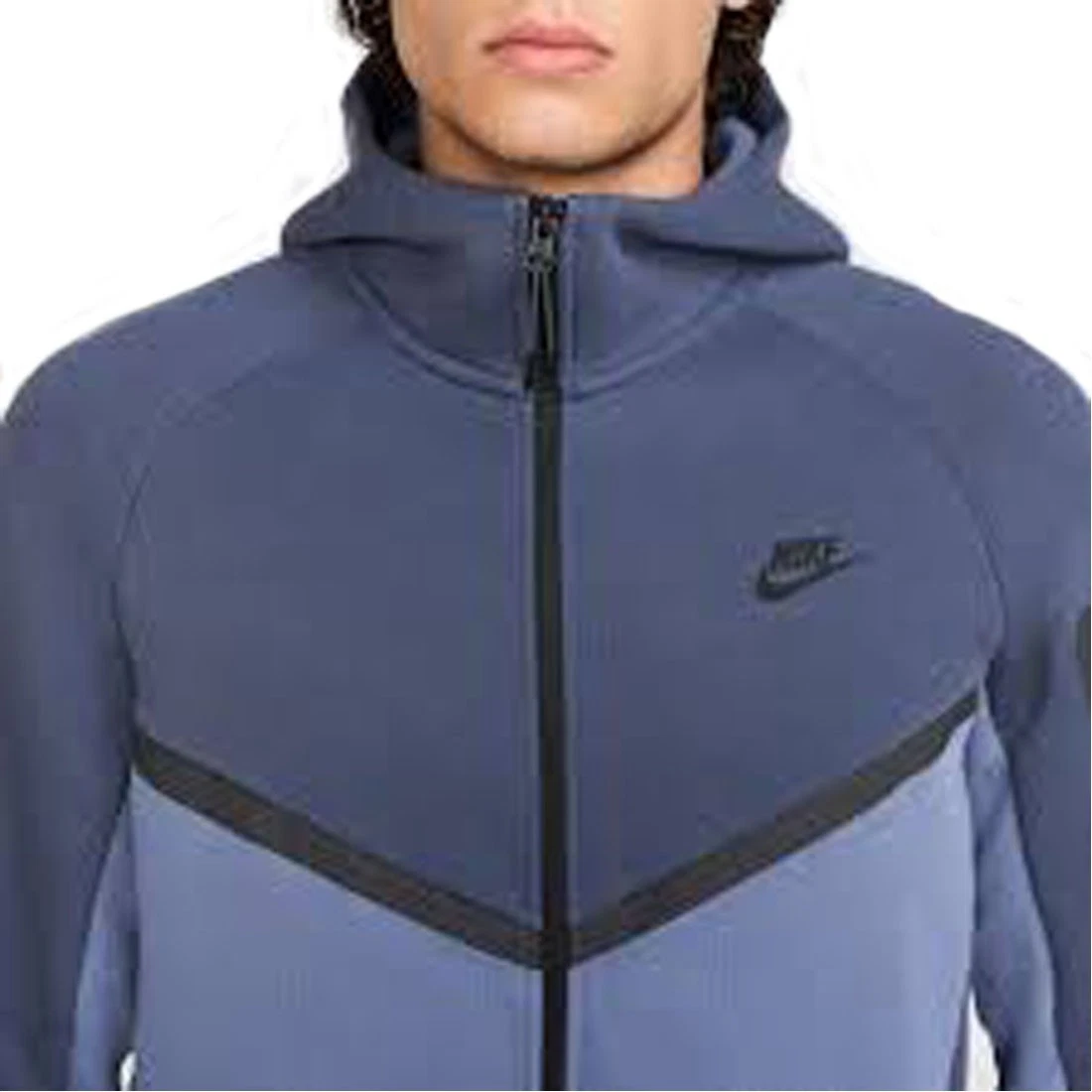 Nike Tech Fleece Windrunner Full-Zip Jacket Thunder Blue HV0949-437 Men New - product detail image 7