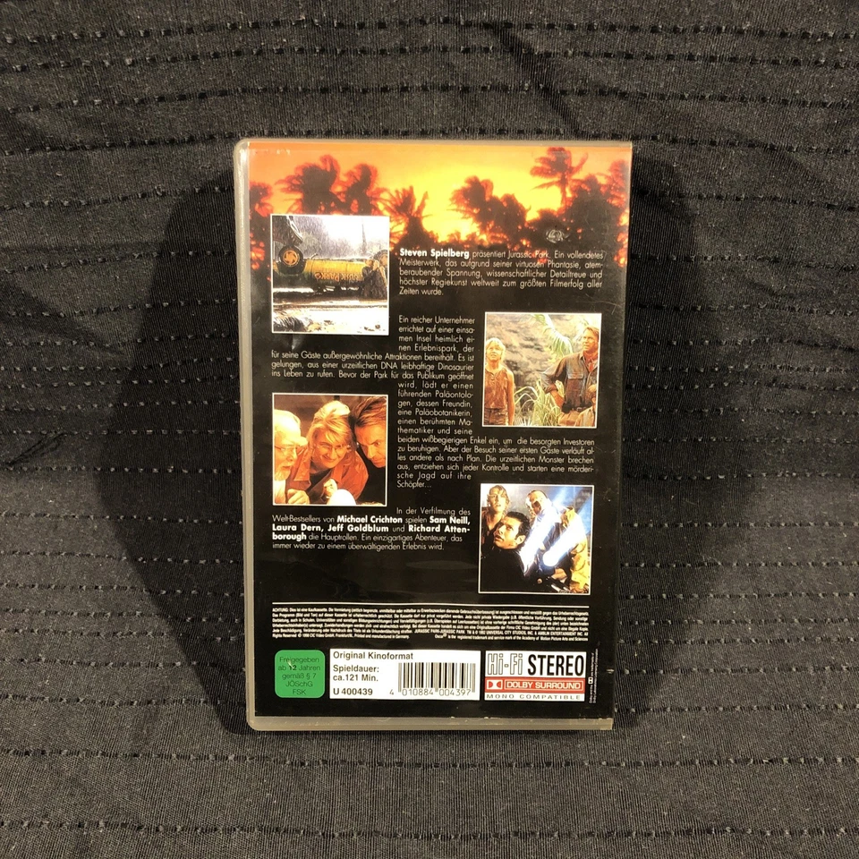 VHS Jurassic Park  - Bild 2 von 3
