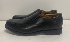 Scarpe uomo Clarks Escalade Step in pelle nera taglia 9