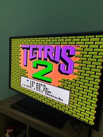 Tetris 1 & Tetris 2 - with Manuals Nes Games Lot. Tested and Working!