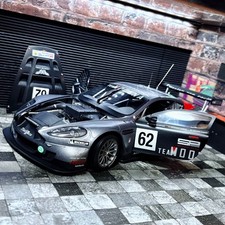 One-Off Custom 1/18 Solido Aston Martin DBR9 GT1 2006 Le Mans Russian Age