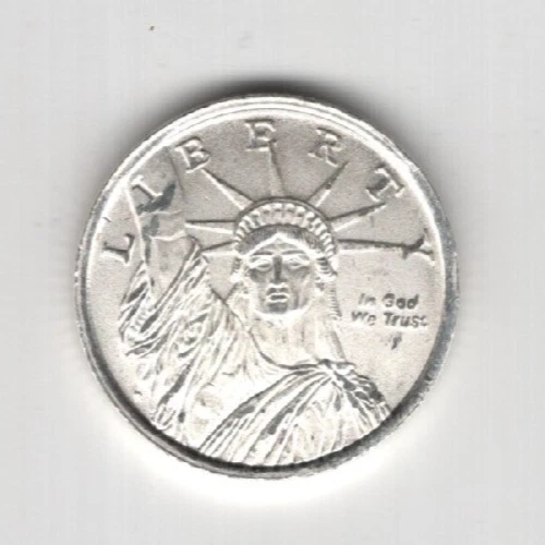 LIBERTY TORCH .999 FINE SILVER 1/10 TROY OZ SILVER ROUND MONEY METALS EXCHANGE