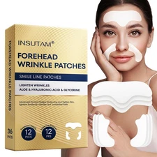 Forehead Wrinkle Patches for Anti-wrinkles: Smile Line Remover Pads - Overnig...