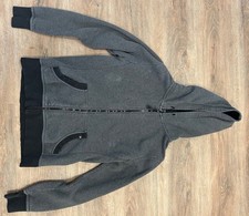 Pact Organic Women  s Size Medium Gray Full Zip Hoodie Sweatshirt