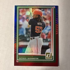 🔥 2025 Panini Donruss - James Wood #41 Variation RC Rookie Washington Nationals