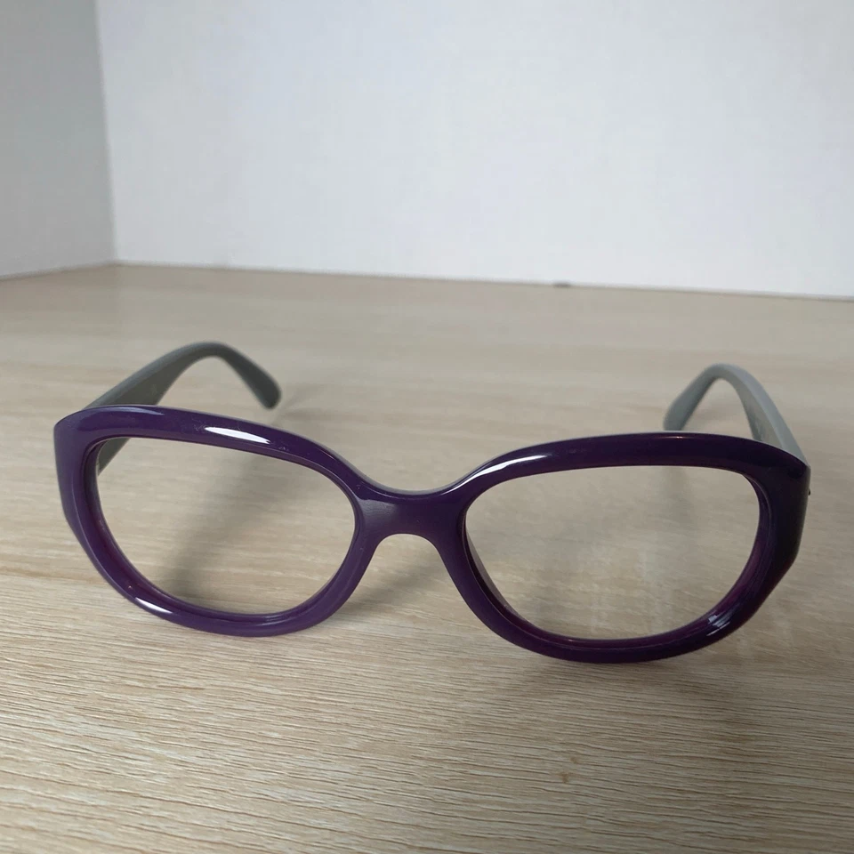 Gafas de sol Ray-Ban RB4198 6046/71 ¡RARAS! Ojo de Gato Gris Violeta 55-18 Hecho en Italia Foto 2 de 4