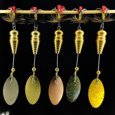  Handmade  fishing spinners 4/25 oz.  (4,65gr) for trout, bass, perch, pike