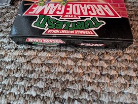 TMNT NES Ninja Turtles II 2 Nintendo 1990 Pizza Hut Authentic Box Manual NO GAME