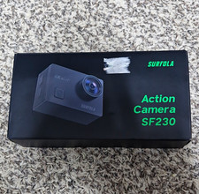 SURFOLA SF230 Action-Kamera 4K WLAN schwarz wasserdichtes Gehäuse