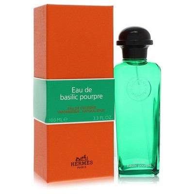 Eau De Basilic Pourpre by Hermes Eau De Cologne Spray (Unisex) 3.3 oz