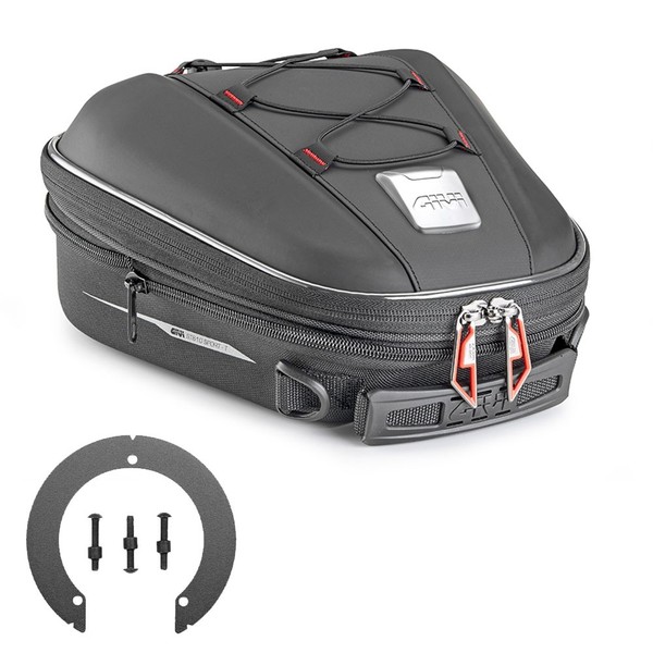 Givi Tankrucksack ST610+ Schwarz Mit Flansch BF51 KTM 890 Adventure 2023-2025-image