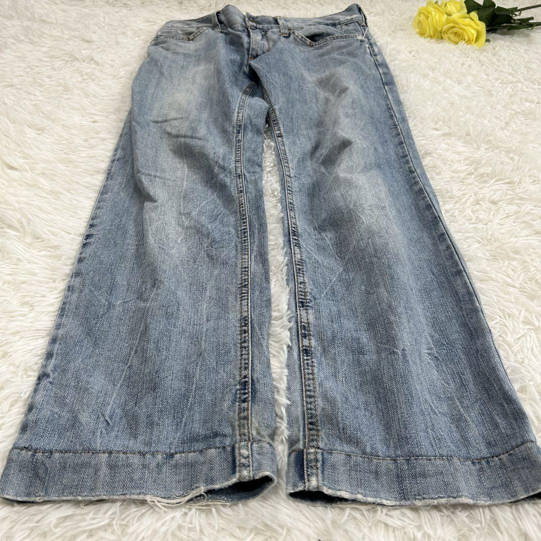 Dolce & Gabbana 14 Classic Distressed Denim Pants Low Rise Dolce & Gabbana 14 Classic Distressed Denim Pants Low Rise
