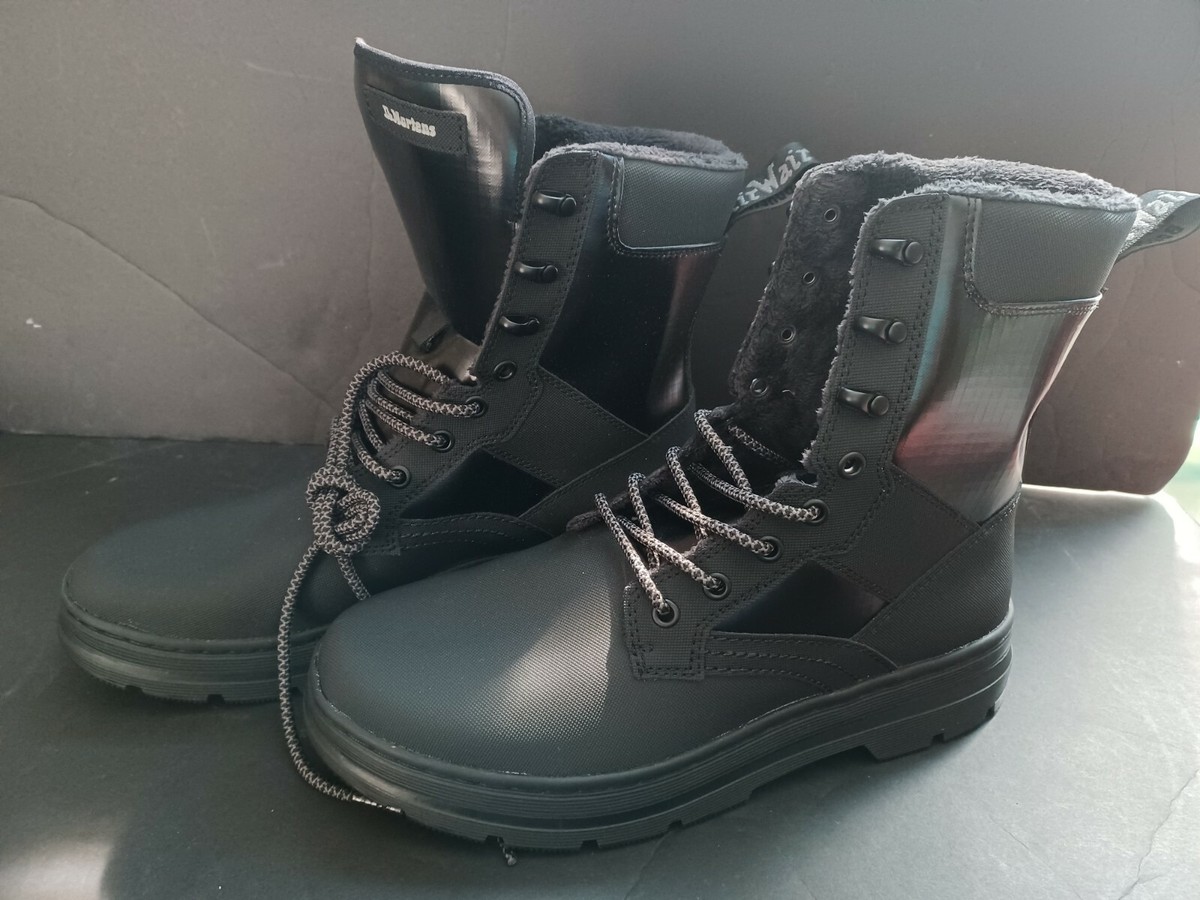 Dr. Martens Waterproof Black Boots IOWA W FL Women