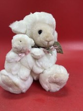 Aurora A A PLUSH Mom  Baby LAMB EASTER PLUSH