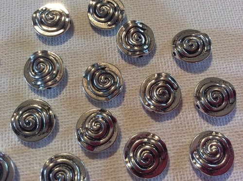 20 SCHNECKEN SILBERFARBEN 13 MM (65/1) - Bild 2 von 12